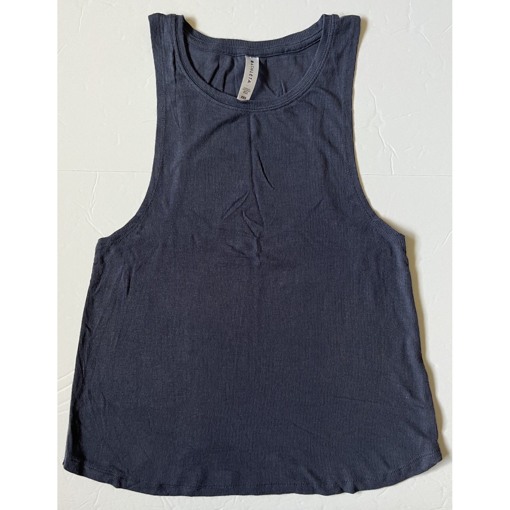 ATHLETA - Women's Blue Tank Top - Size XX-Small - 2XS